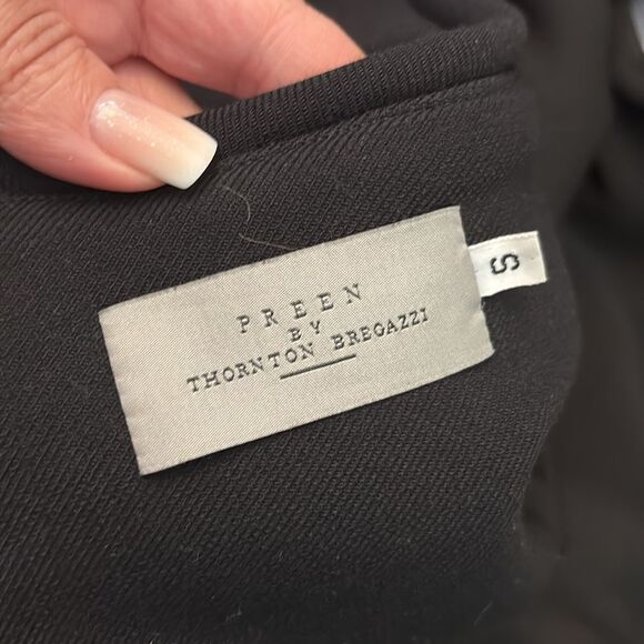 Preen by Thornton Bregazzi Black/blue/Green Teddy coat, S - Picture 11 of 12